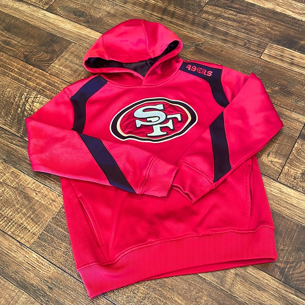 Youth 49ers hoodie size M
